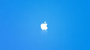 Apple 4k Ultra Hd Blue Background Wallpaper