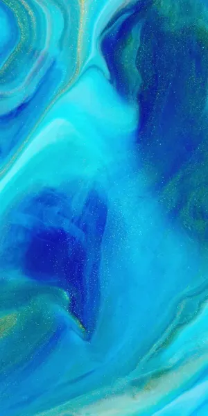 Apple Iphone Default Blue Abstract Pattern Wallpaper