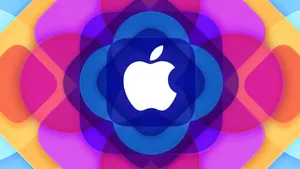 Apple Logo Kaleidoscope Wallpaper