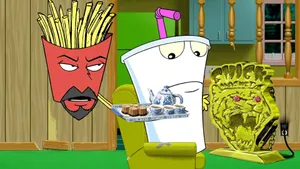 Aqua Teen Hunger Force Tea Time Wallpaper