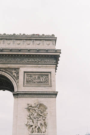 Arc De Triomphe Upper Right Wallpaper