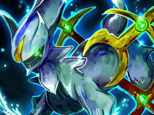 Arceus, The Creator Of Pokemon Wallpaper