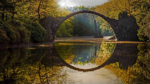 Arch Devil's Bridge Bing Hd Wallpaper