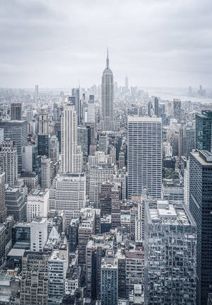 Architecture Of New York City Skyscrapers Wallpaper