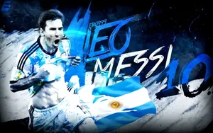 Argentina Leo Messi 10 Wallpaper