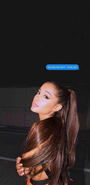 Ariana Grande Excuse Me Look Wallpaper