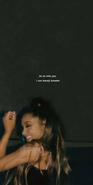 Ariana Grande Into You Aesthetic Wallpaper