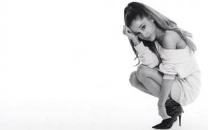 Ariana Grande Posing With Style Wallpaper