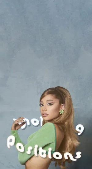 Ariana Grande Positions Promo Wallpaper