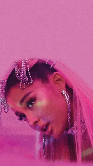 Ariana Grande Shows Off Her 7 Rings Wallpaper