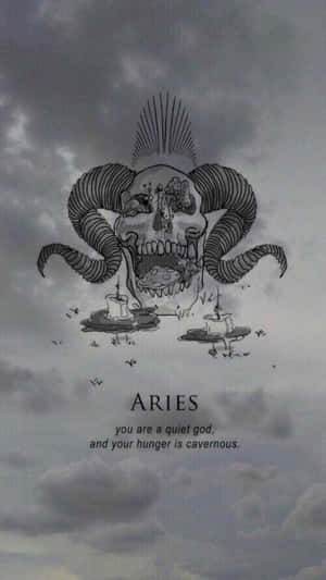 Aries Iphone Graphic Design Wallpaper