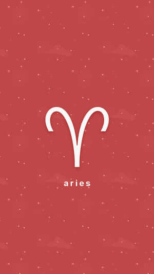 Aries Iphone Red Background Wallpaper