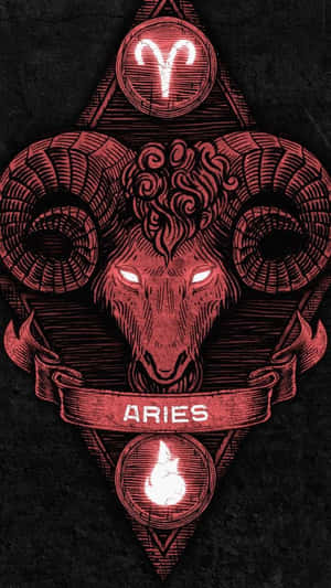 Aries Iphone Scary Red Ram Wallpaper