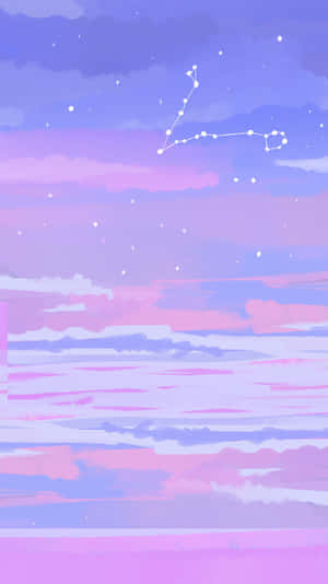 Aries Iphone Water Color Sky Wallpaper