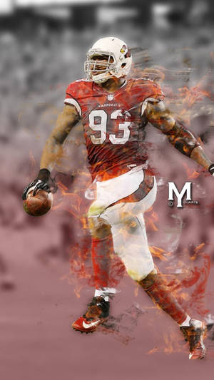 Arizona Cardinals Player 93 Wallpaper