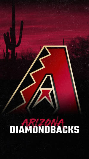 Arizona Diamondbacks Red Starry Night Wallpaper