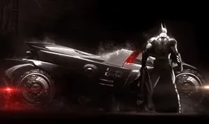 Arkham Knight 4k Batmobile Wallpaper