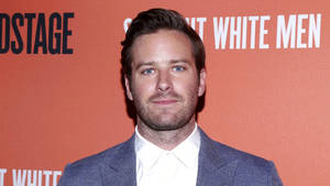 Armie Hammer Broadway Night Event Wallpaper