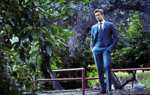 Armie Hammer Nature Photoshoot Wallpaper