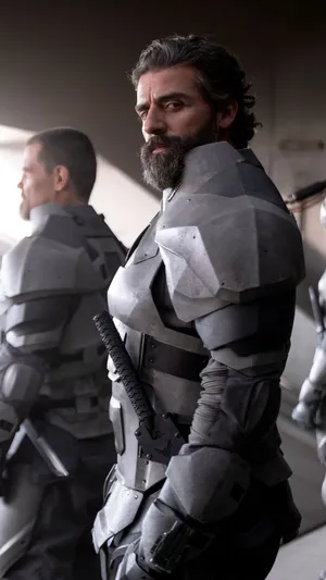 Armored Oscar Isaac Wallpaper