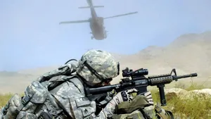 Army Sniping On The Mountain Wallpaper