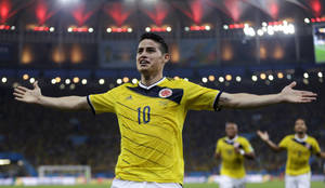 Arrogant Soccer Star James Rodriguez Wallpaper