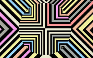 Arrow Patterns Cool Optical Illusions Wallpaper