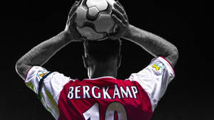 Arsenal Fc Player Dennis Bergkamp Wallpaper