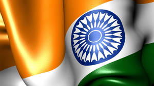 Artful Indian Flag Hd Wallpaper