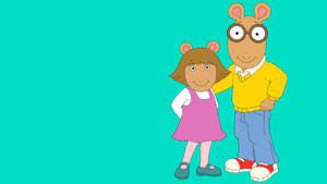 Arthur With Sister Dora Wallpaper