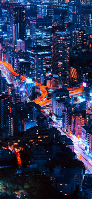 Artistic Night Life Iphone Xs Wallpaper