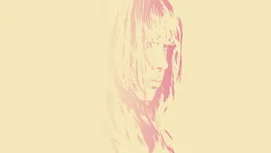 Artistic Portrait Of A Girl In Yellow Wallpaper