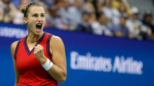 Aryna Sabalenka At Us Open Wallpaper