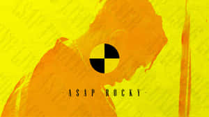 Asap Rocky Testing Orange Figure Wallpaper