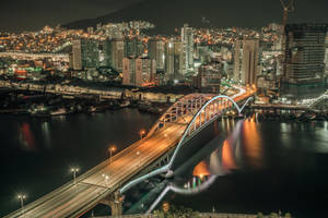Asia Busan Bridge South Korea Wallpaper