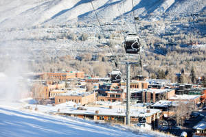 Aspen Colorado Gondola Wallpaper