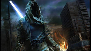 Assassin In Gloomy City Cool Hd Wallpaper