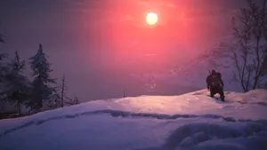 Assassin's Creed Valhalla Frozen Norway Wallpaper