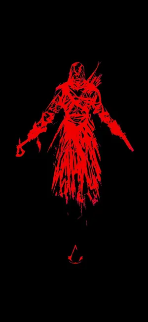 Assassin’s Creed Black And Red Gaming Wallpaper