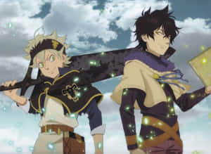 Asta And Yuno Black Clover 4k Magic Knights Wallpaper