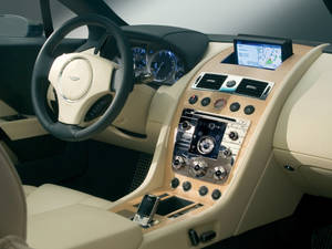 Aston Martin Rapide 2006 Beige Interior Wallpaper