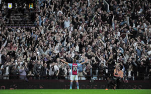 Aston Villa Crowd Cheer Wallpaper