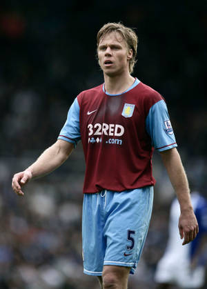 Aston Villa Former Skipper Laursen Wallpaper