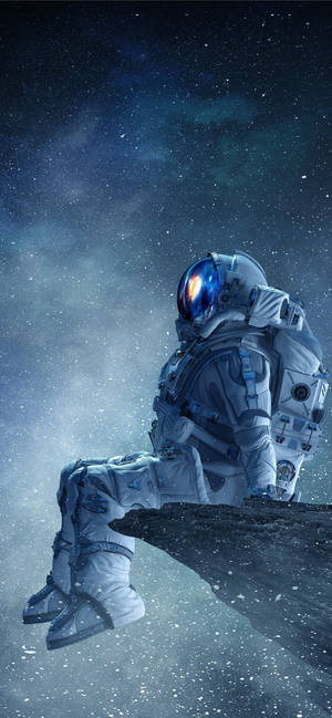 Astronaut Exploring New Horizons Wallpaper