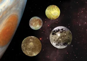 Astronomy Moon Of Jupiter In Space Wallpaper