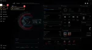 Asus T U F Armoury Crate Interface Wallpaper