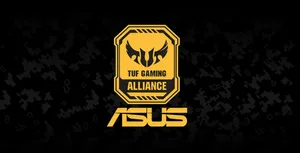 Asus T U F Gaming Alliance Logo Wallpaper