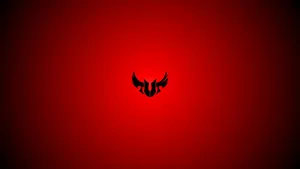 Asus T U F Gaming Logo Red Background Wallpaper