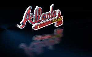 Atlanta Braves 3d Logo Wallpaper