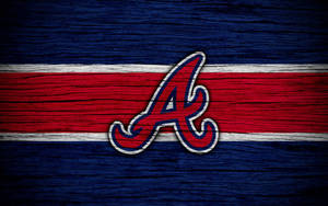 Atlanta Braves On Wood Wallpaper